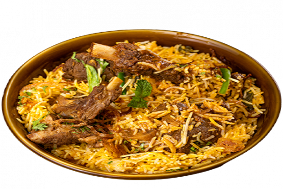 Hydrabad ghost(mutton) biriyani          