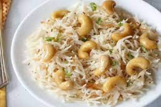 Cashew pulao