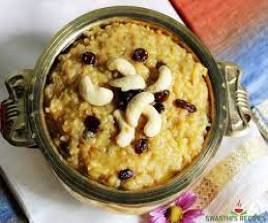 Ven Pongal with sambol 